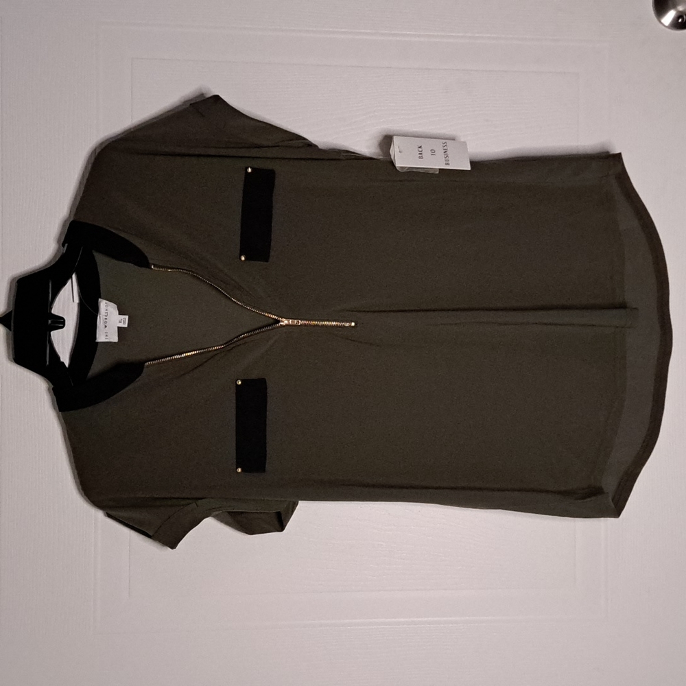 New The Works Zipper Top Size XL